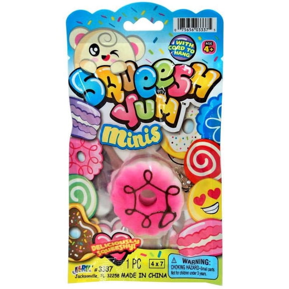 Squeesh Yum Minis Cookies Mini Squeeze Toy (Random Color)