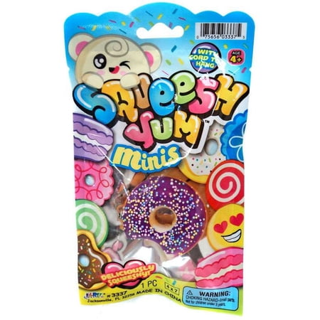 Squeesh Yum Minis Donuts Mini Squeeze Toy (RANDOM Color)