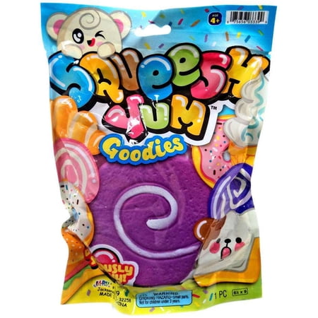 Squeesh Yum Sweet Swirls Squeeze Toy (Random Color)