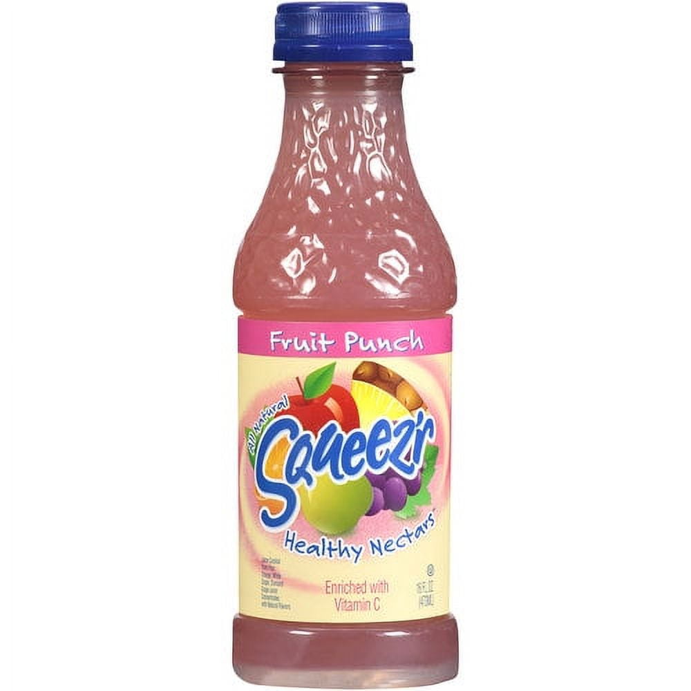 Iberia Squeez'r Fruit Punch Juice Drink, 16 fl oz