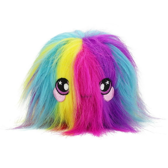 Squeezamals, Fluffy Furball - 3.5" Super-Squishy Foam Stuffed Animal! Squishy, Squeezable, Cute, Soft, Adorable!