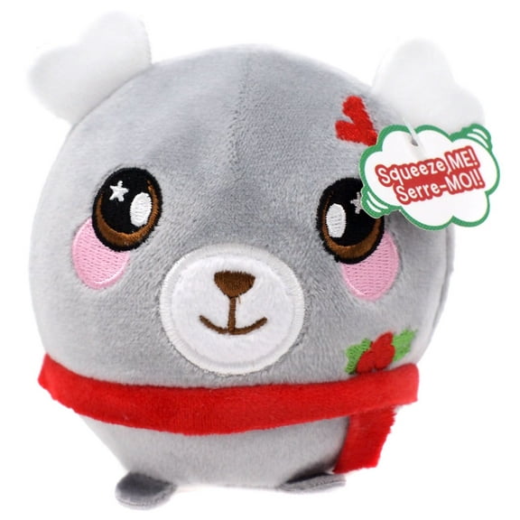 Squeezamals Holiday Series Ralphie Moose Plush