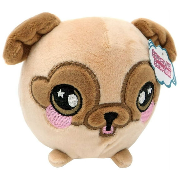 Squeezamals Series 2 Bryce Pug Plush