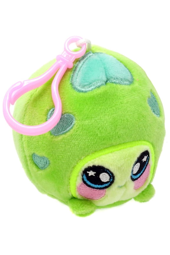 Squeezamals Series 2 Green Bug Clip On Plush