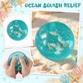 thumbnail image 1 of Squeeze Ball with Seashells Inside, Soft Squishy Fidget Toy for Stress Relief & Calm Play for Adults Teens (1Pc), 1 of 6