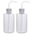 thumbnail image 1 of Squeeze Bottles, 250Ml Capacity With Clear Body And Curved Tip, For Lab Use, Home Cleaning, Diy Projects - 2 Pack, 1 of 4