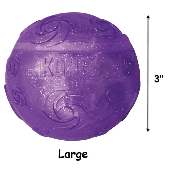 Squeeze Crackle Ball Dog Toy Fetch Sparkle Crackling Sound Pick Size Colors Vary