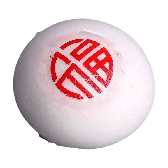Squeeze Dumpling Relaxation Toys, Slow Rising Squeeze Toys, 3 in Diameter, White Red, 3 Pc, Squeeze Party Favors, Chinese New Year Decor