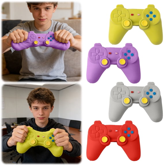 Game Controller Shape Stress Ball, For Stress Relief, Random Color, 1 Piece