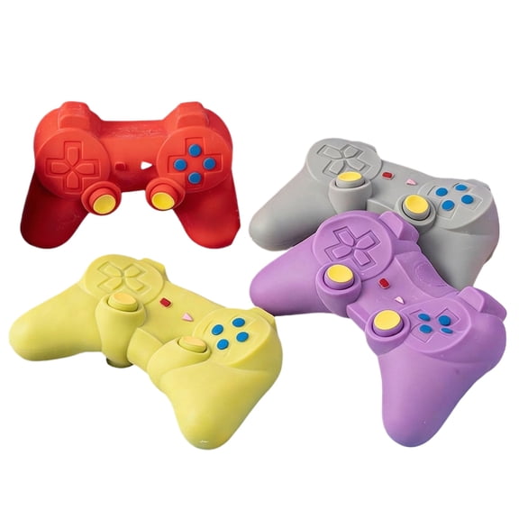 Squeeze Game Controller Toys, Game Controller Shaped Anxiety Stress Relief, Stress Cube-Drop Malt Sugar Balls, Fidgets Sensory Toys for Autism Classroom Prize Toys, Easter Gifts (1PC-Random Color)