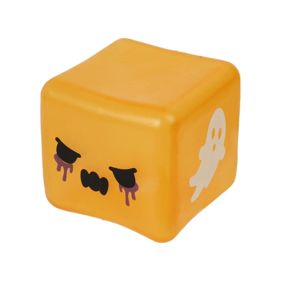 Squeeze Halloween Cube - 2.17 Inch Ultra-Soft Slow Rising Jumbo Squishy Halloween Cube, Stress Relief Toy for Adults, Focus & Relaxation