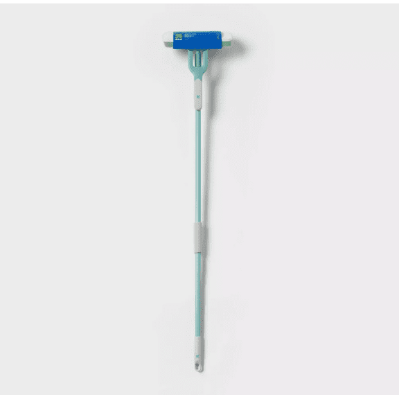 Squeeze Mop - up&up : Steel and Polyurethane, Soft Grip Handle, Hanging Loop for Multi-Surface Floor Cleaning