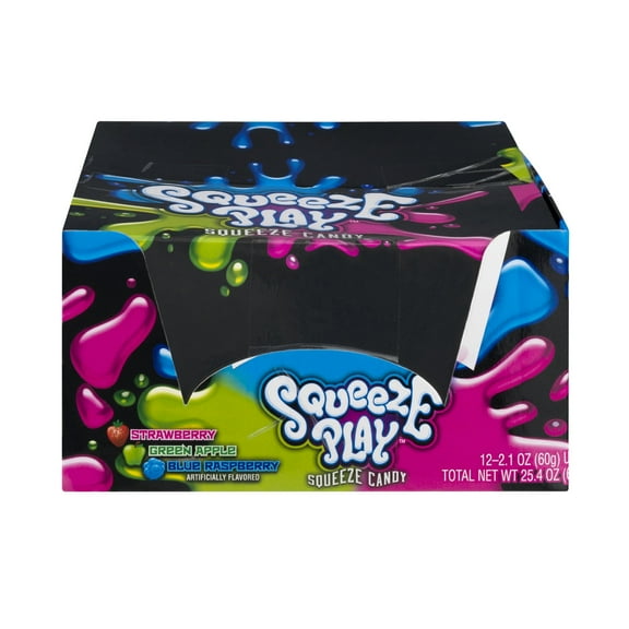 Squeeze Play, Squeeze Candy 2.1 Oz, 72 Ct