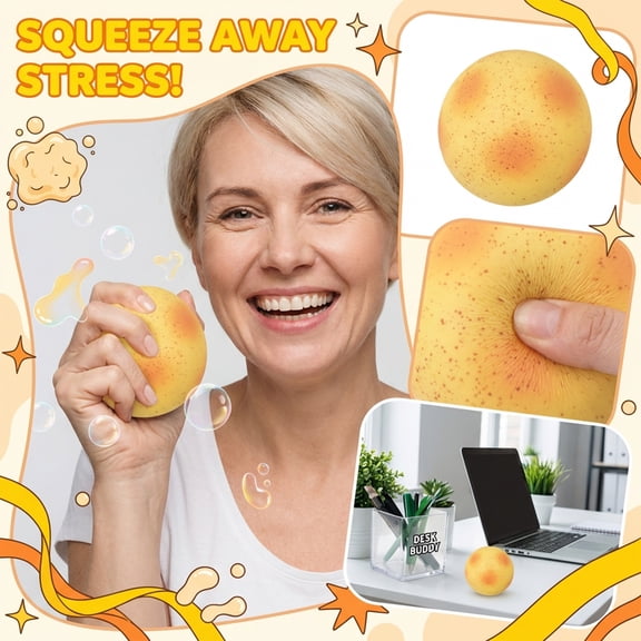 Squeeze Sensory Toys Potato Style, Stress Balls Squeeze Tactile Design, Adult FidgetsforRelaxationandStress, 1 Pc