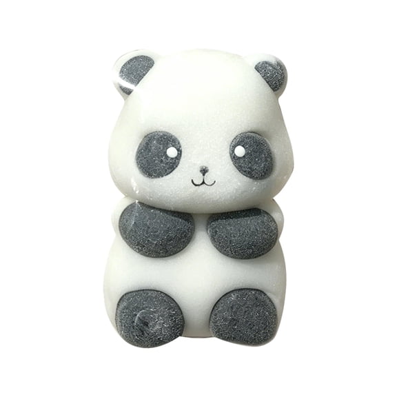 Squeeze Stress Toys Colorful Panda Squeeze for Adults All Ages Relaxation Daily Desk Use Birthday Gift Soft Flocked 1 Piece Set