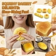 thumbnail image 1 of Squeeze Toys, Sensory Squeeze Toys, 2X2 In, Simulation Bread, Squeeze Slow Rising, Pocket Carry, 1 Pc, Yellow, 1 of 7