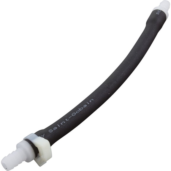 Squeeze Tube, Rola-Chem RC-252, 8", Neoprene, Acid, Blk