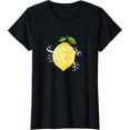 thumbnail image 1 of Squeeze the Day | Seize the Day Funny Lemon T-shirt T-Shirt mens t shirt，black，women，funny，misfits，men，journey, 1 of 4