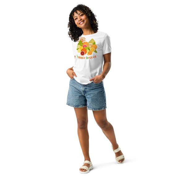 Squeeze the Day!, Summer vibes, Women's Relaxed T-Shirt (3XL)