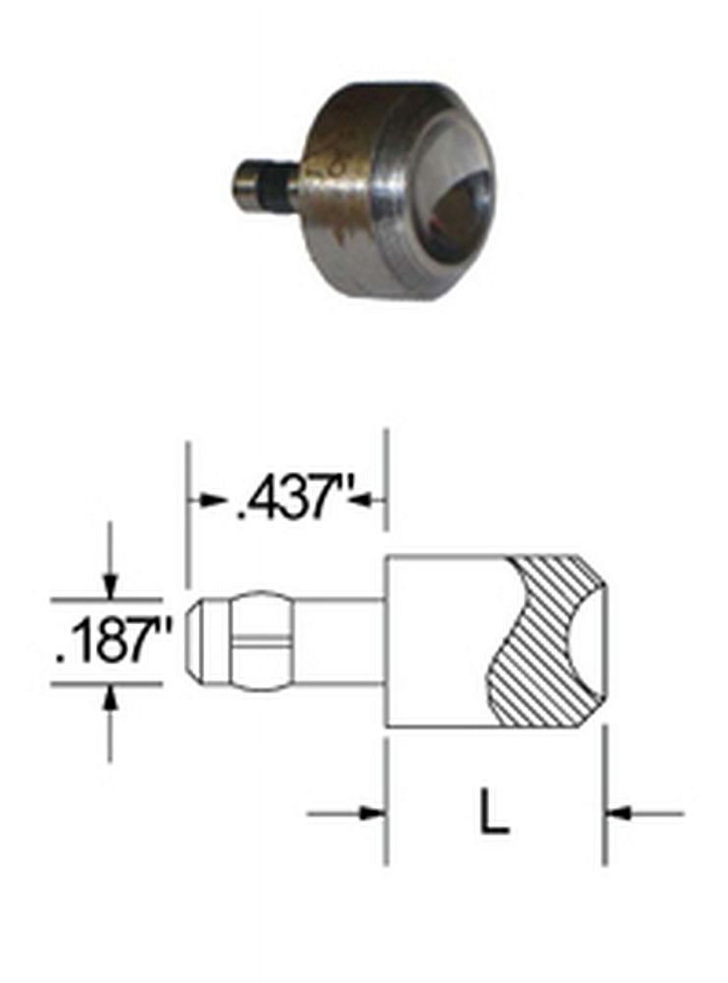 Squeezer For Brazier Head Rivets With A .312 Head Diameter, 5/8" Height