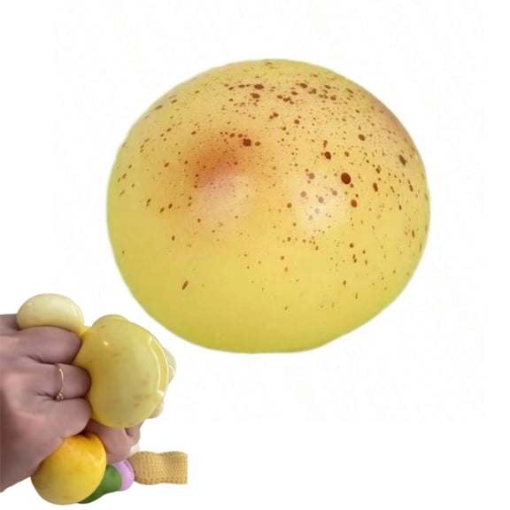 Squeezy Potato - 8 Inch Ultra-Soft Slow Rising Jumbo Squishy Potato, Stress Relief Toy for Adults, Focus & Relaxation