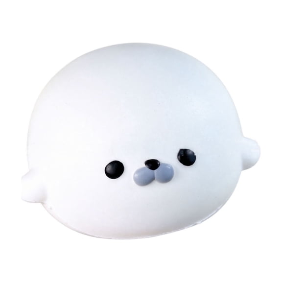 Squeezy Seal - 7.5 cm Ultra-Soft Slow Rising Jumbo Squishies Seal, Stress Relief Toy for Adults, Focus & Relaxation