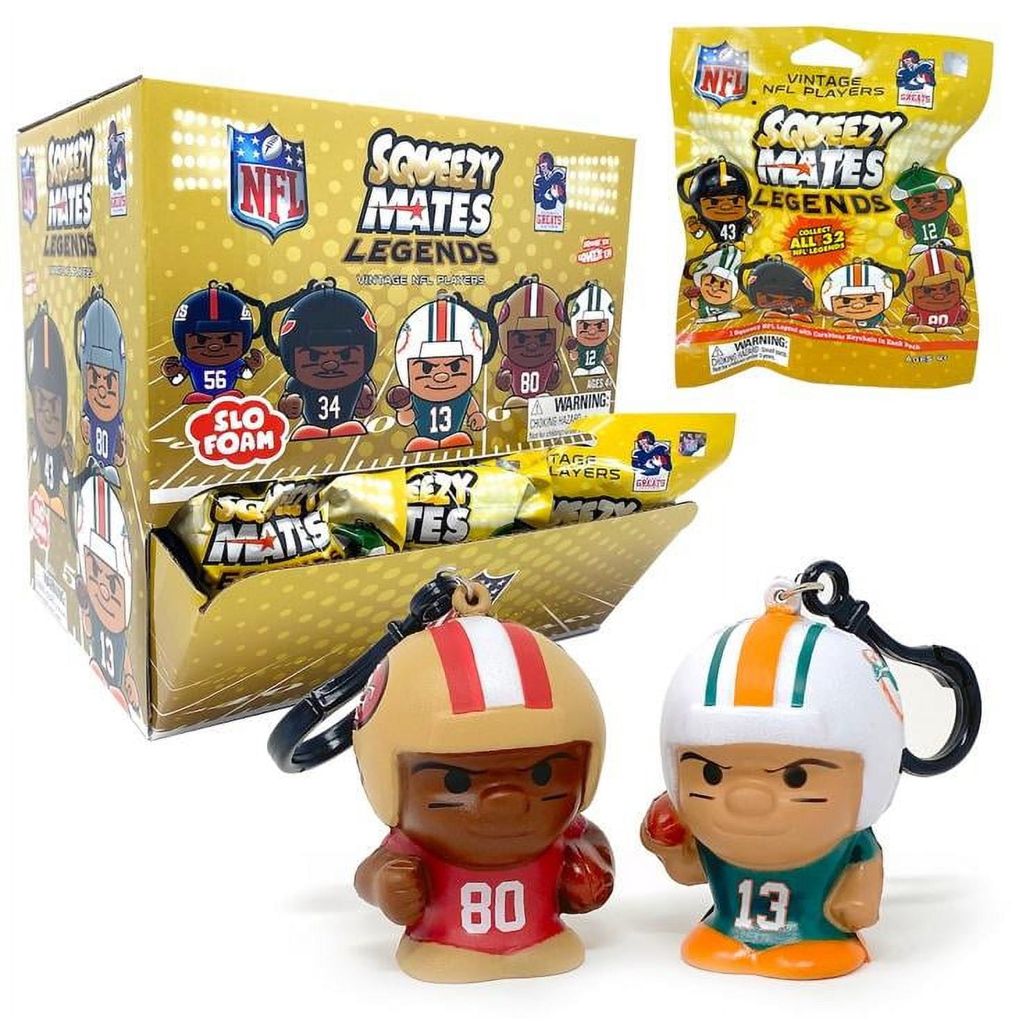 UPDATED 4/24 DISCONTINUED RARE YOU CHOOSE NFL SqueezyMates Series 3  INDIVIDUAL