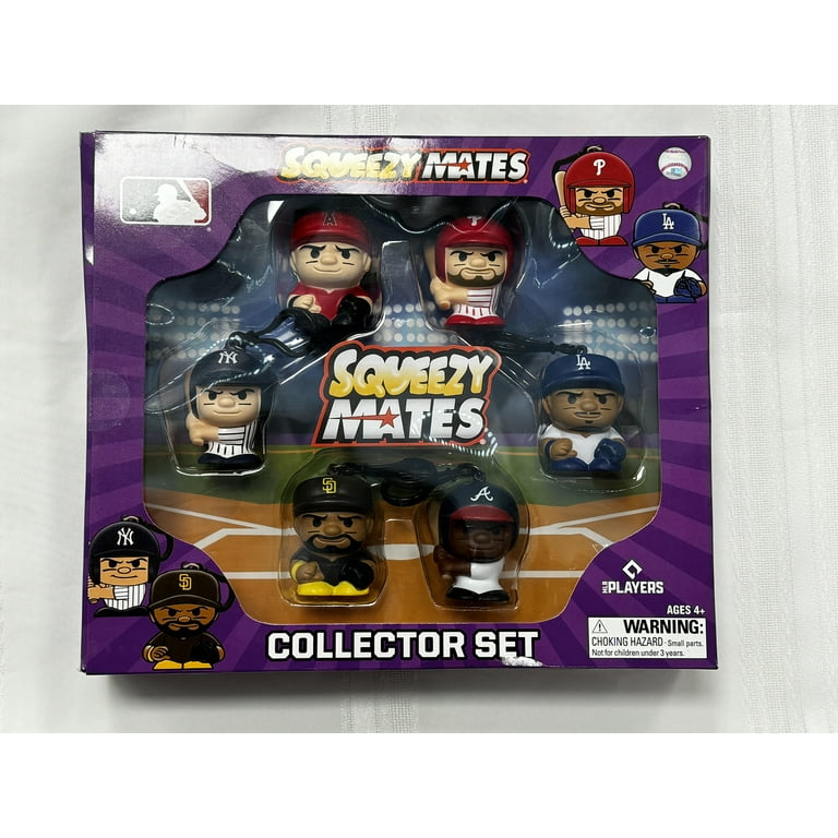 Squeezymates MLB Baseball 6 Figure 2024 Collector Set - Walmart.com