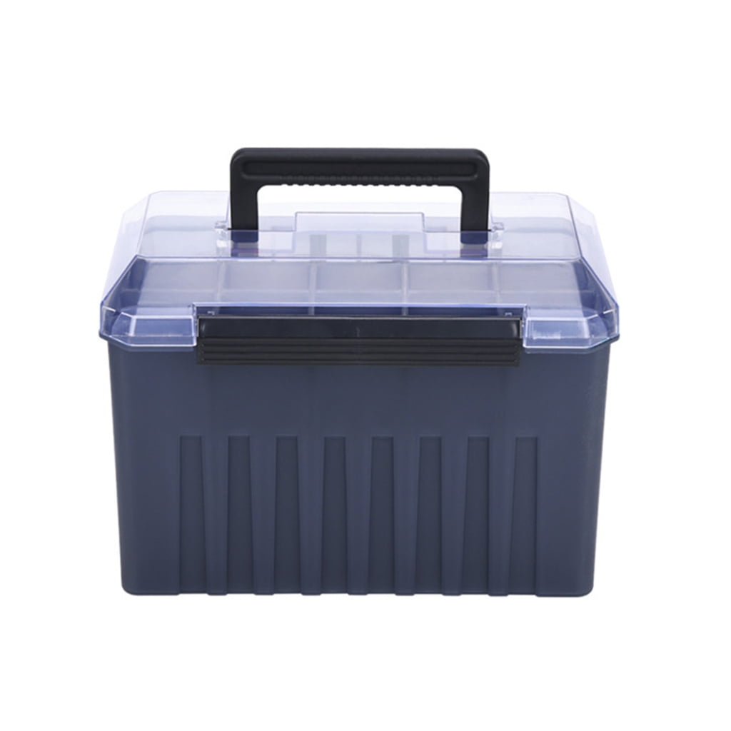 Squid Baits Box Large Capacity Fishing Lure Organizers Fishing Tackle Box
