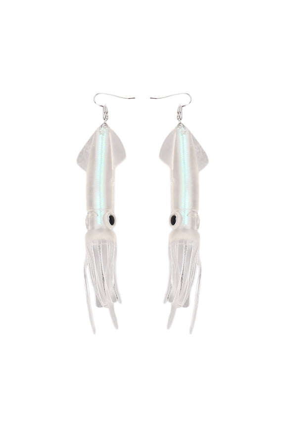 Squid Ear Jewelry Fashion Party Jewelry ABS Texture Gift for Women Girlfriends