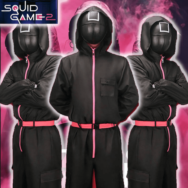 Squid-Game 2 Costume Jumpsuit for Men Unisex Women Squid-Game Suit for