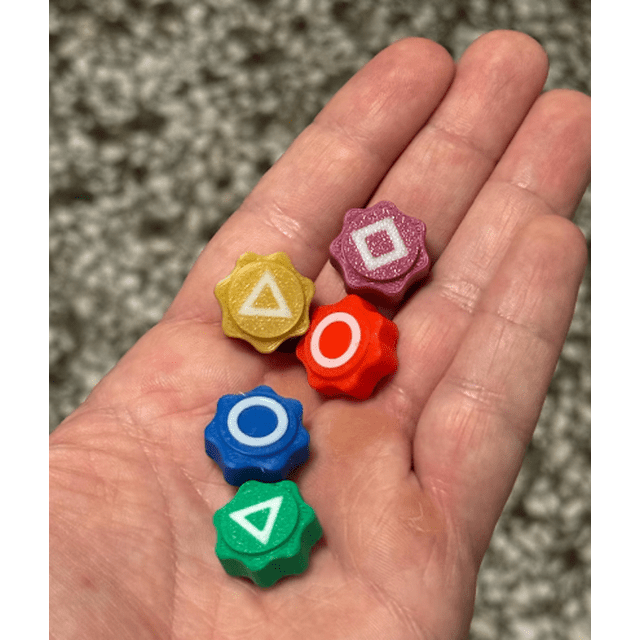 Squid Game Gi Mini Game - Printable Gonggi, Traditional Korean Gaming