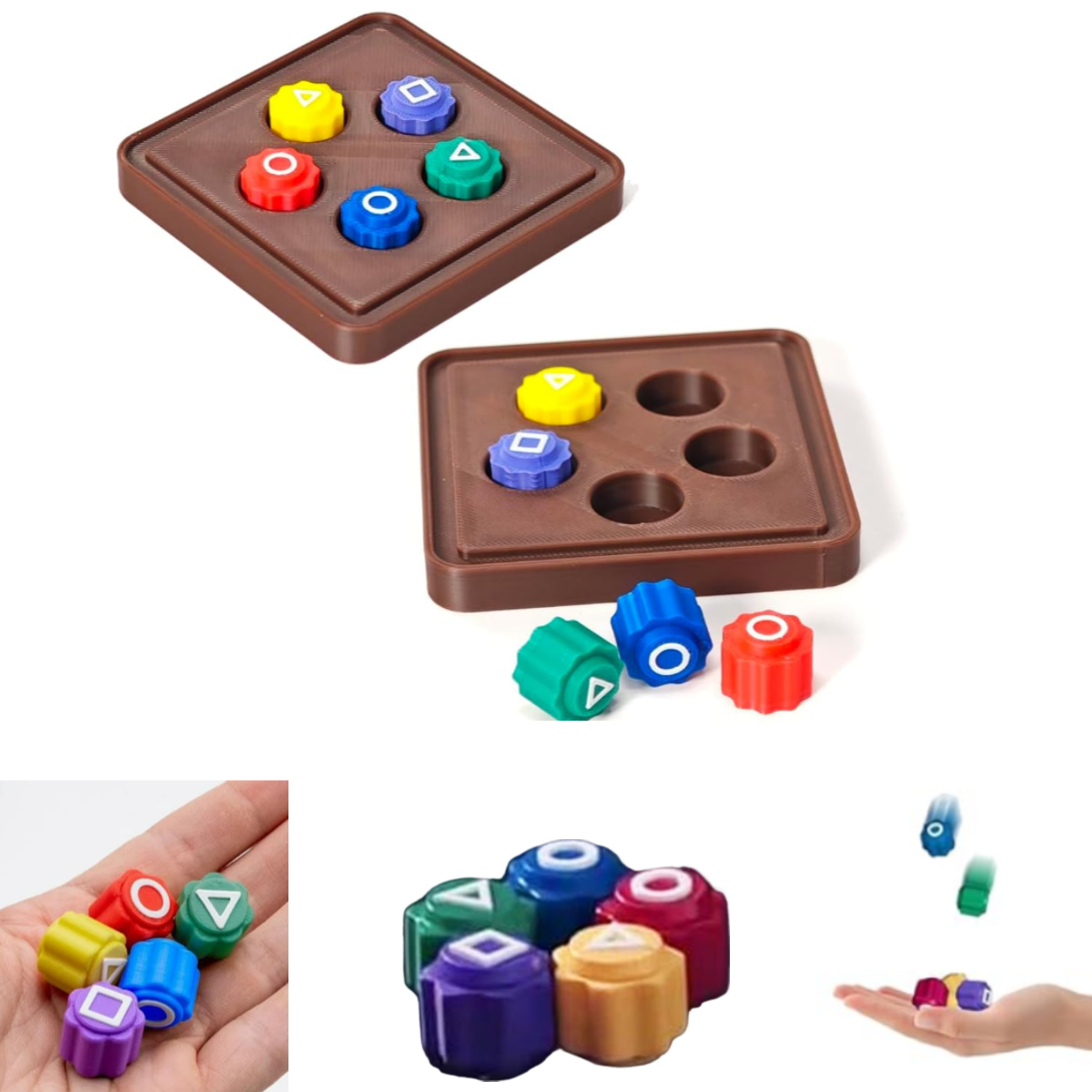 Jeu Familial Voyage Jeu Coréen Gonggi - 5 Pierres Colorées - Jeu Traditionnel D'Adresse - Pour Jeu Familial Voyage Jeu Coréen Gonggi - 5 Pierres Colorées - Jeu Traditionnel D'Adresse - Pour