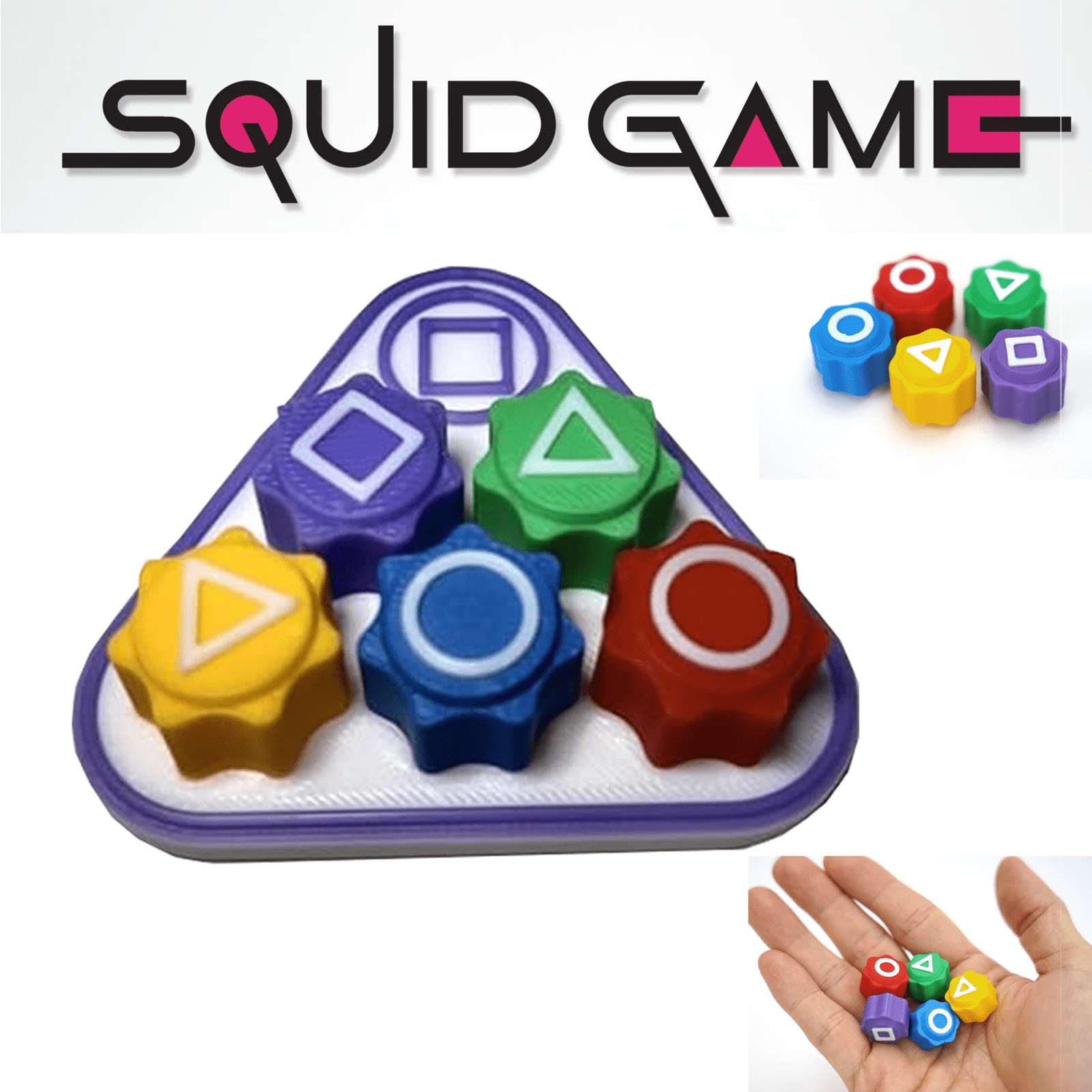 Squid-Game Season 2 Toys Gonggi Korean Game Stone Catching Toy Squid