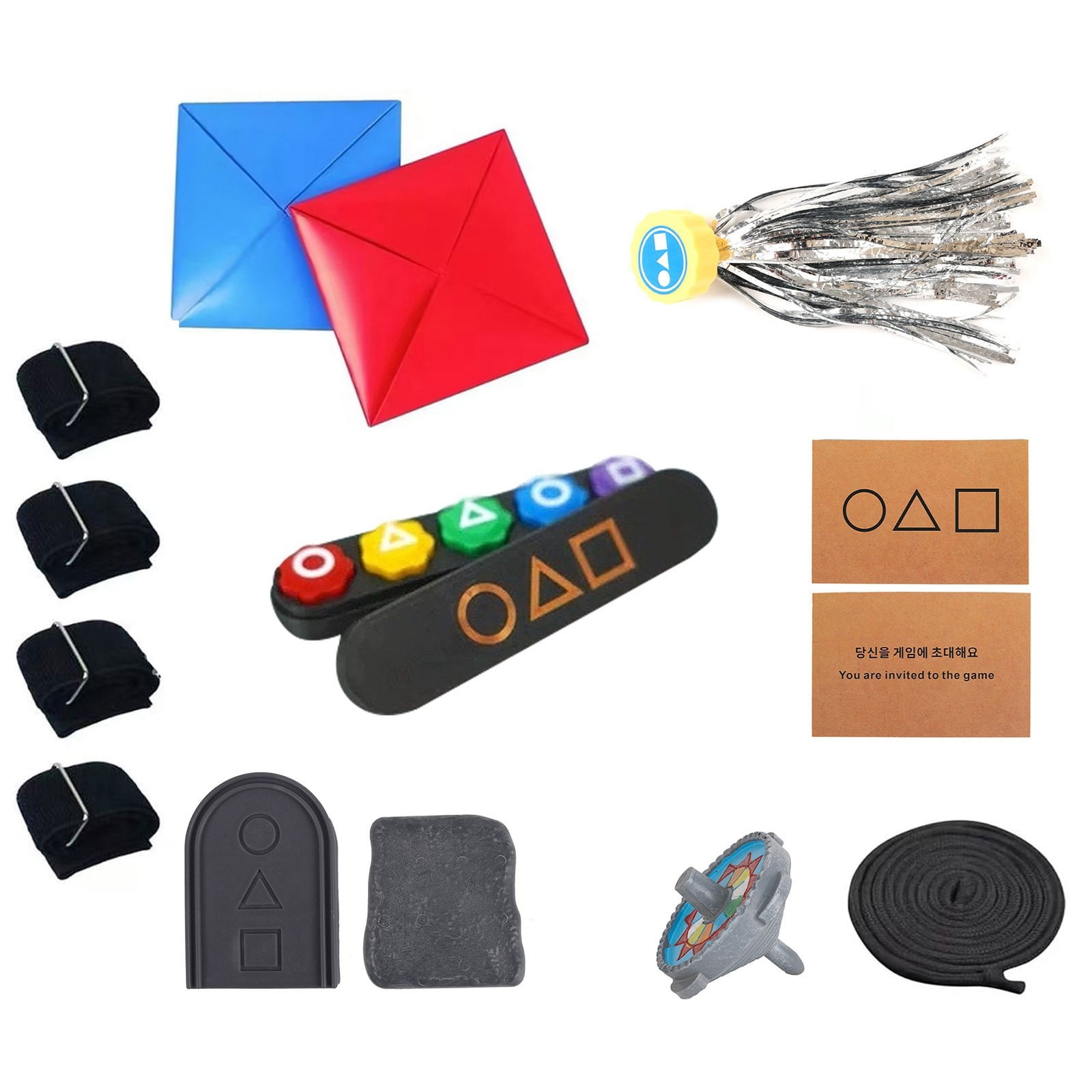 Squid-Game Season 2 Toys Stone Game Gonggi Set Gonggi Jack Stone