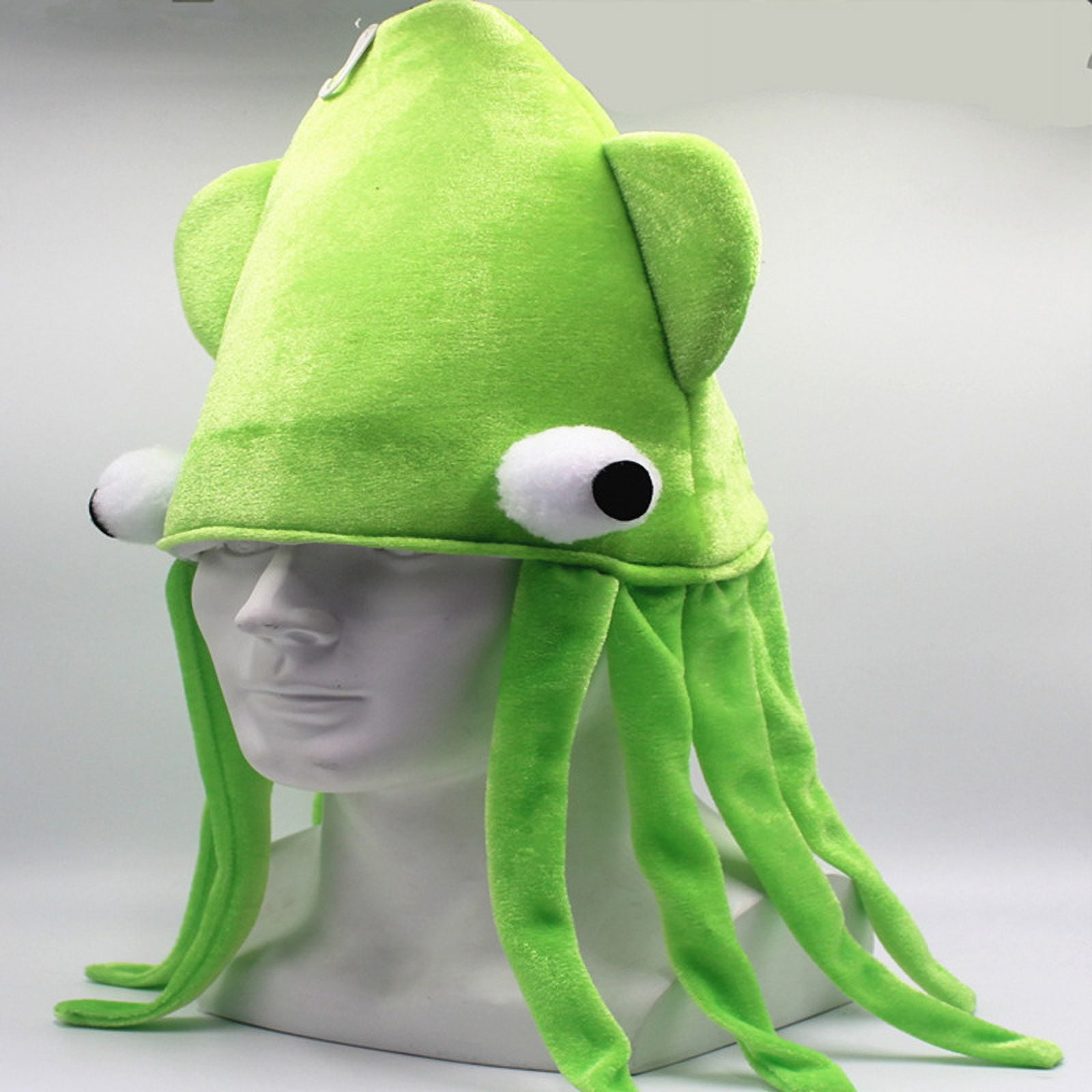 Squid Hat Squid Headgear Costume Hat Funny Hat Performance Hat Prop