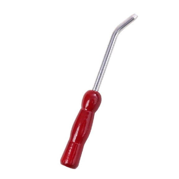 Squid Hook Adjuster Stainless Steel Reshaping Tool with Wooden Handle Fishing Tackle Accessory