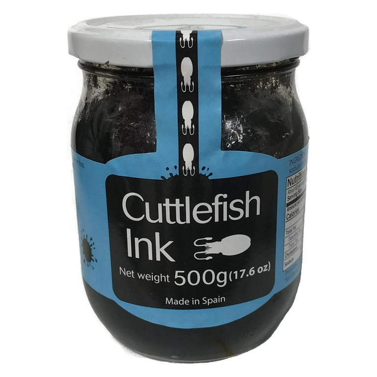 Squid Ink - 1.1 lbs (500 grams) of Culinary Use Ink from Cuttlefish