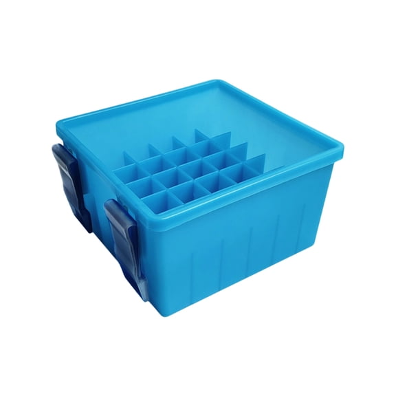 Squid Jig Hard Lures Case Fishing Baits Holder Lures Organizers 36 Grid Night Fishing Baits Storage Tackle Box Lined Box