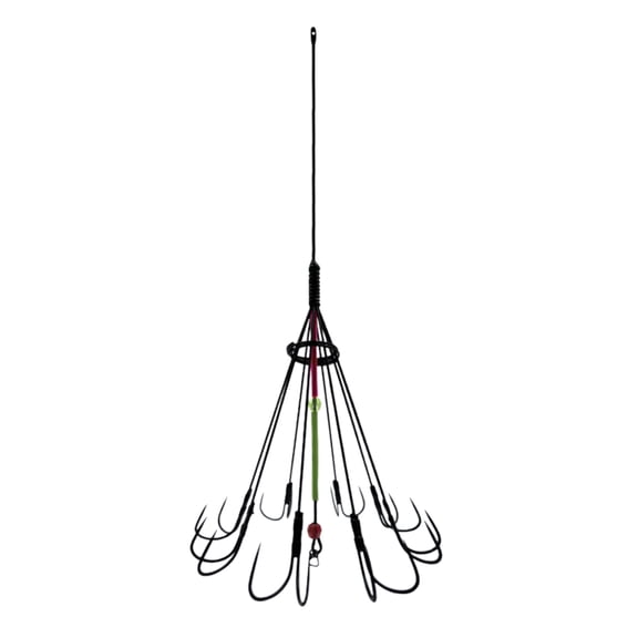 Squid Jig Sea Fishings Octopuses Hook Squid Umbrellas Hook Fishings Baits Trap Feeders Cage Sharply Fishings Hook Catcher Tool