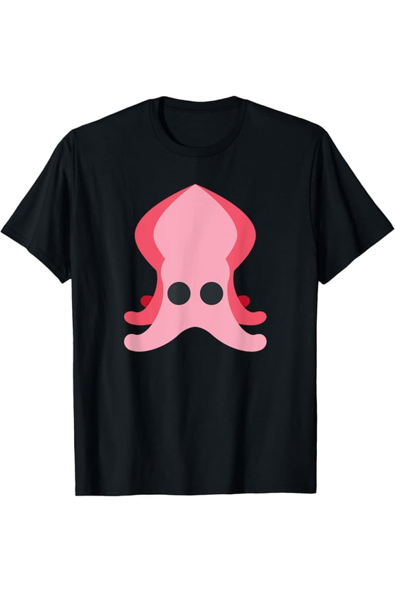 Squid T-Shirt men and women can wear, black, white, gifts