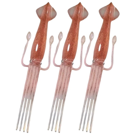 Squid Tentacle Design Noodle Fork Set 2-Piece Stainless Steel Novelty Kitchen Utensil For Ramen And Pasta