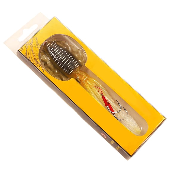 Squid Trap Luminous Soft Rigged 15cm 55 6g Trolling Suitable For Grouper Sea And Mackerel (8 Styles)