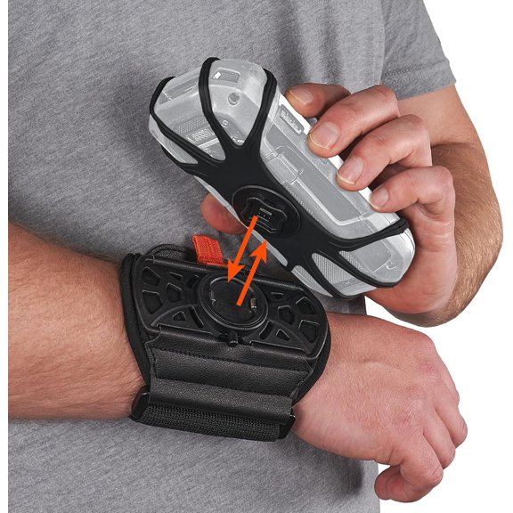 Squids 5545 Armband, Wristband Scanner Mount, Adjustable to Fit Phones, Scanners, Mobile Computers, PDA