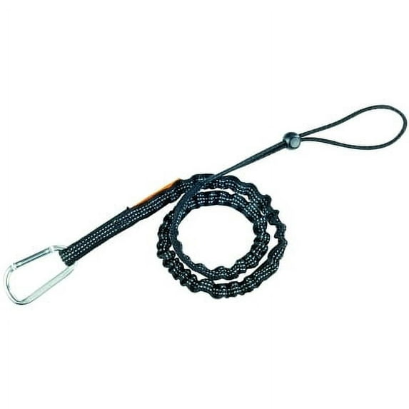 Squids Tool Lanyards, 35 In To 42 In X 1 In, 10 Lb, Black | Bundle of 5 Each