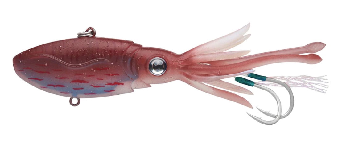 Nomad Design Squidtrex 110 Vibe 4 1/3", 1 3/4oz, Cali Red