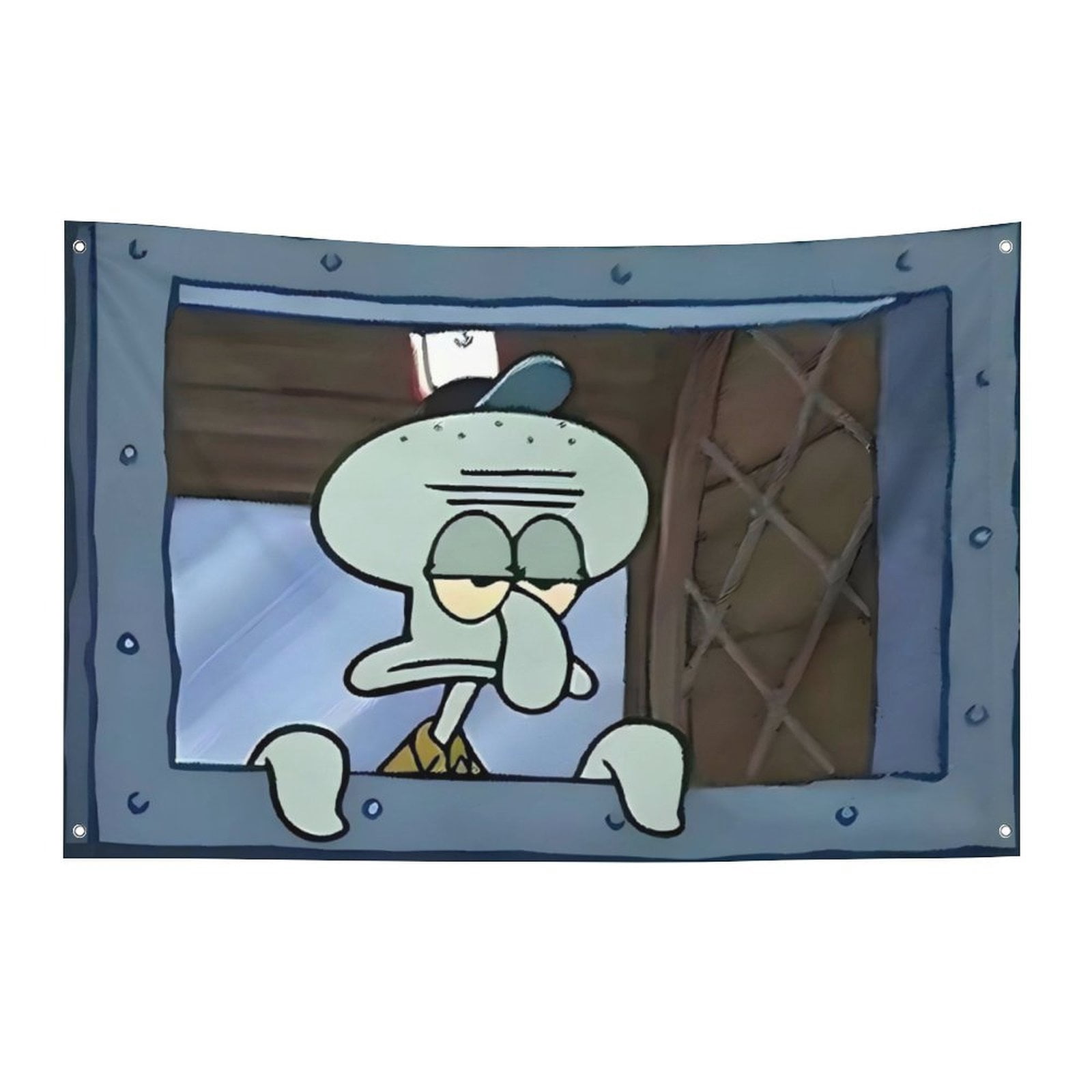 Squidward Funny flag college dormitory decoration outdoor party gifts travel photography events festivals 60x96 in