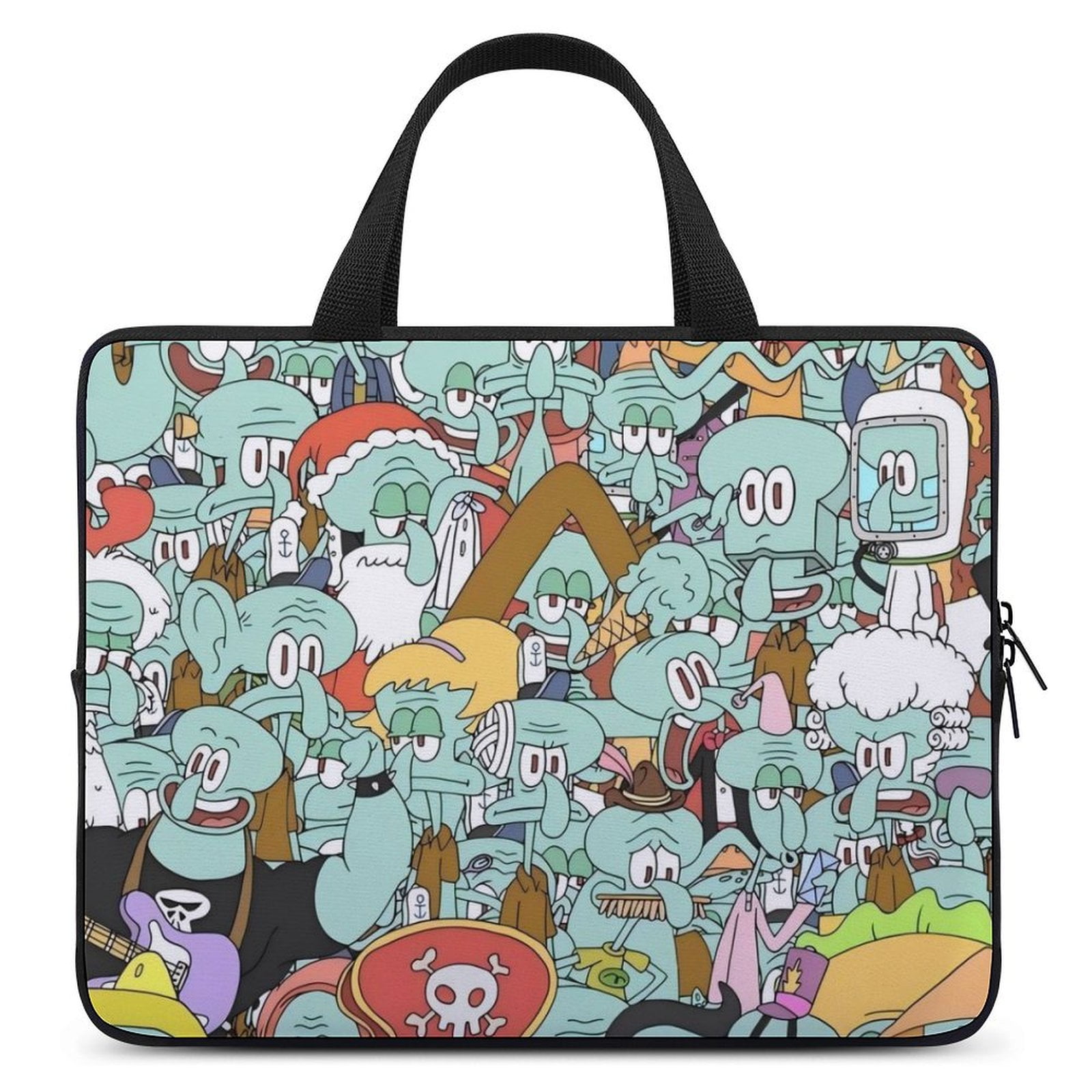 Zaino SpongeBob SquarePants Con Personaggi Patrick Squiddi – Scomparto Per Laptop E Tasche - 3