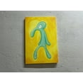 thumbnail image 1 of Squidward Painting Print, 3d Printed Canvas, Canvas Wall Art, Canvas Print, Bold And Brash Artwork, Modern Canvas Decor, Abstract Canvas Print, Canvas Wall Decor - Natural Framed, 1 of 6