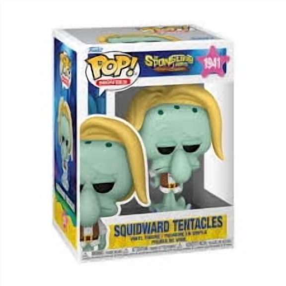 Squidward Tentacles 1941 Spongebob Movie Funko Pop with protector